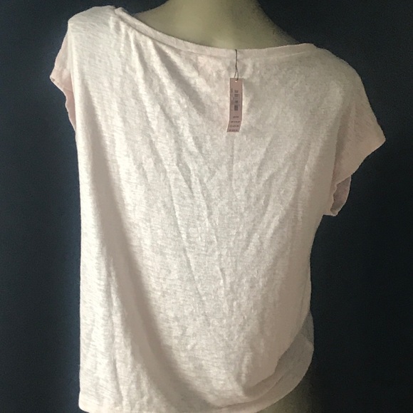 NWT Victoria’s Secret Loose Fit Lounge Yoga Sleep Tee Soft Feel Light Pink XS - Picture 7 of 9